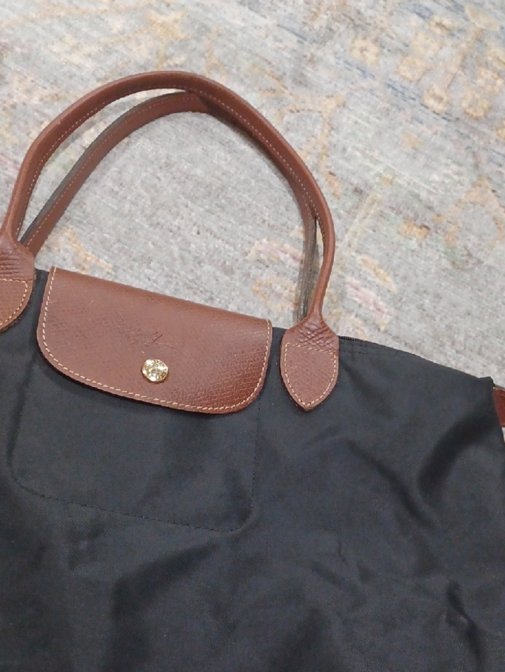 Longchanp Le Pliage Nylon Tote Bag - Picture 16 of 16